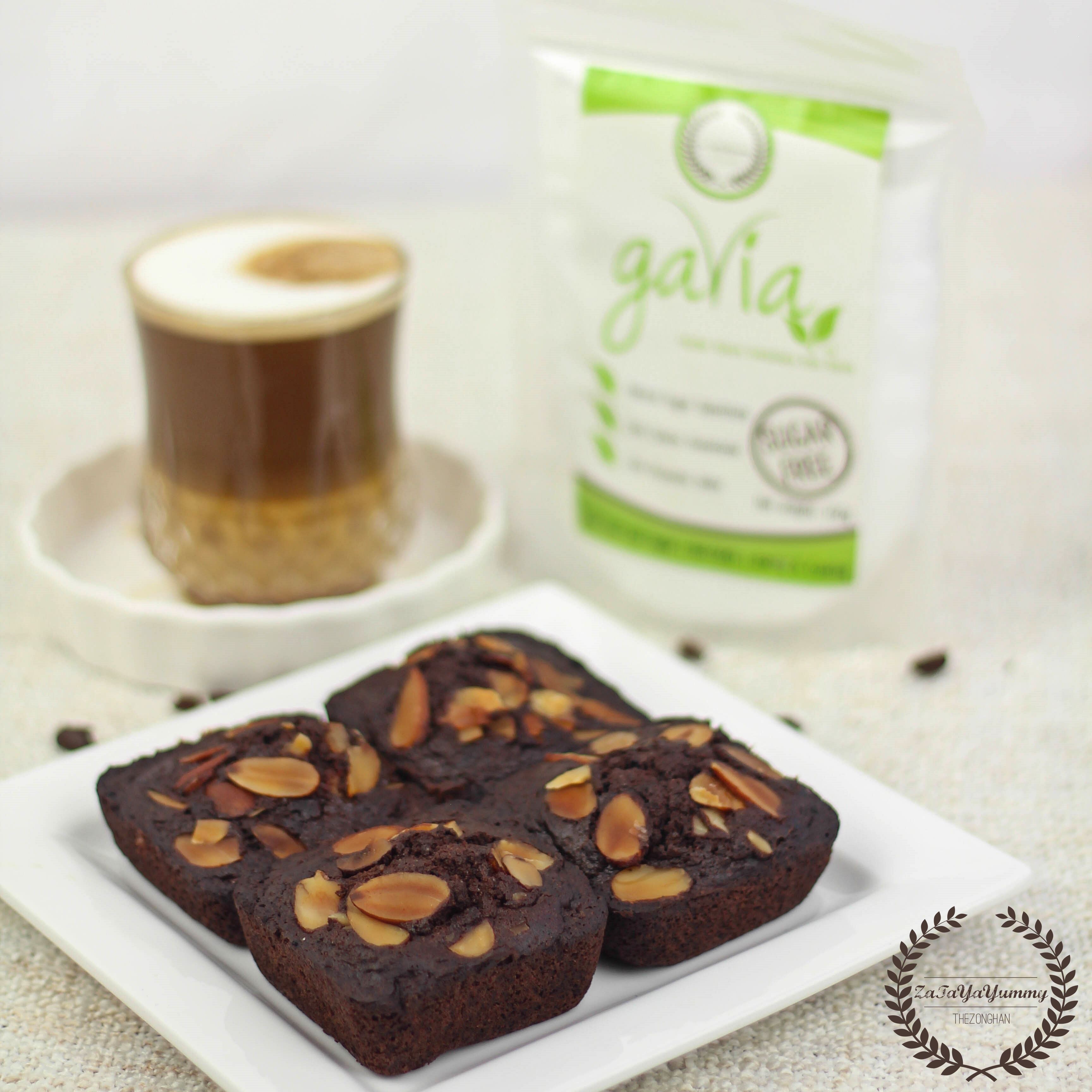 Sugar-free Brownie with Gavia Natural Sweetener