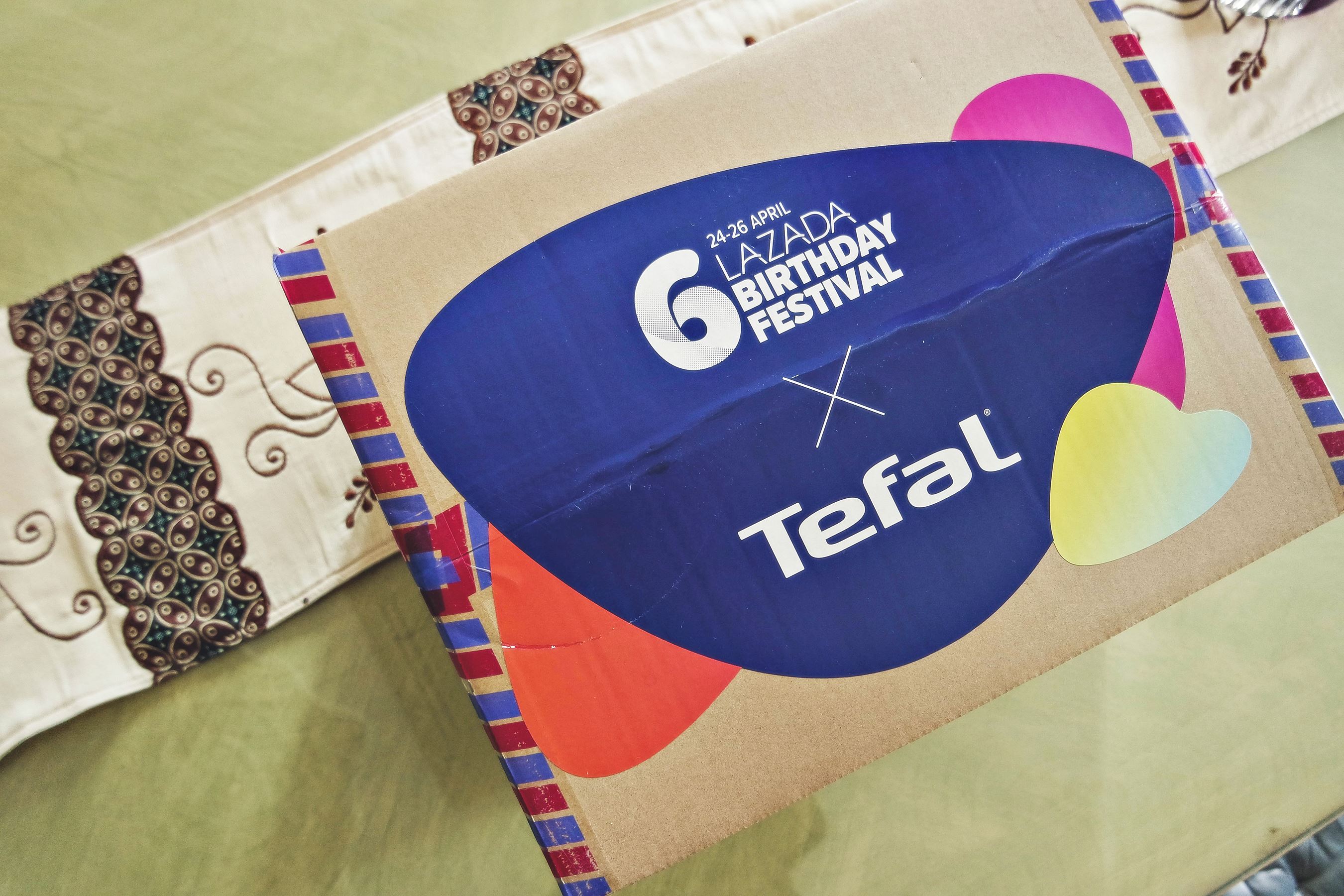  Tefal X Lazada Birthday Festival 2018 Surprise Box