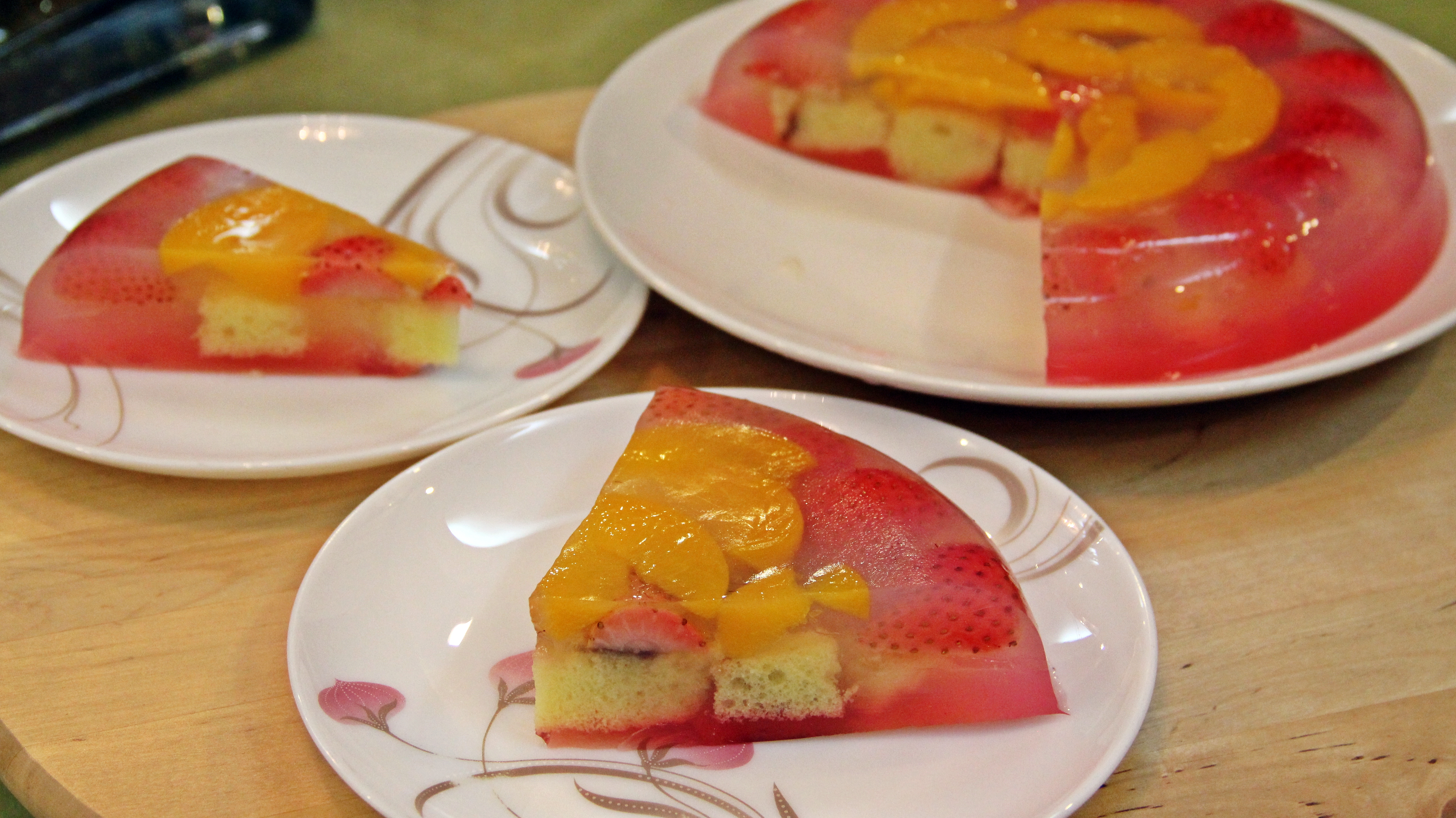 Fruit Jelly cake Recipe | Jelly fruit cake Recipe - Yummy Tales Of Tummy