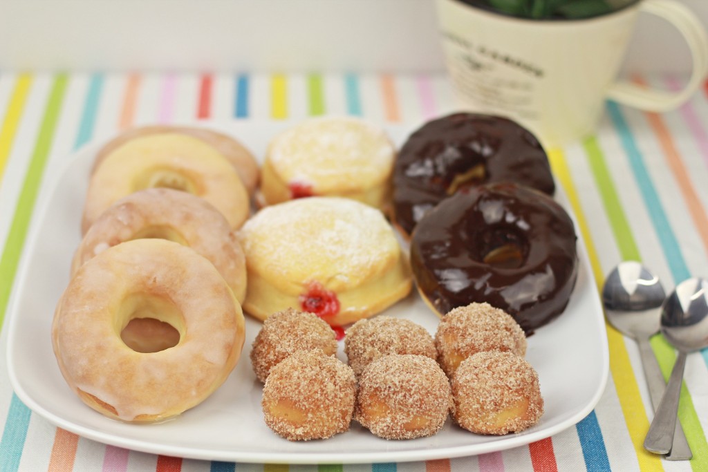 Baked Donuts 3 ways Just like fried! TheZongHan