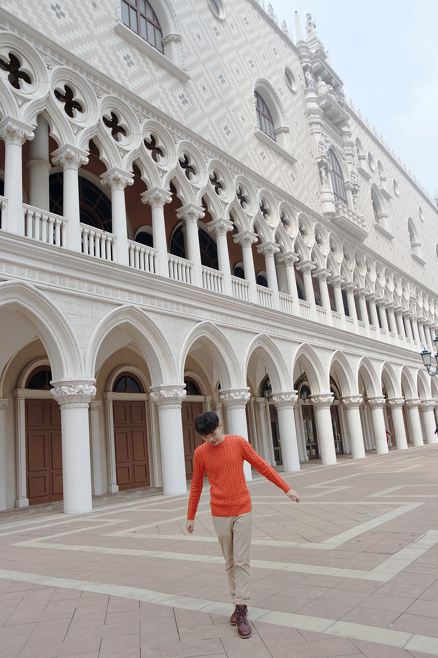 Outside of The Venetian Macao