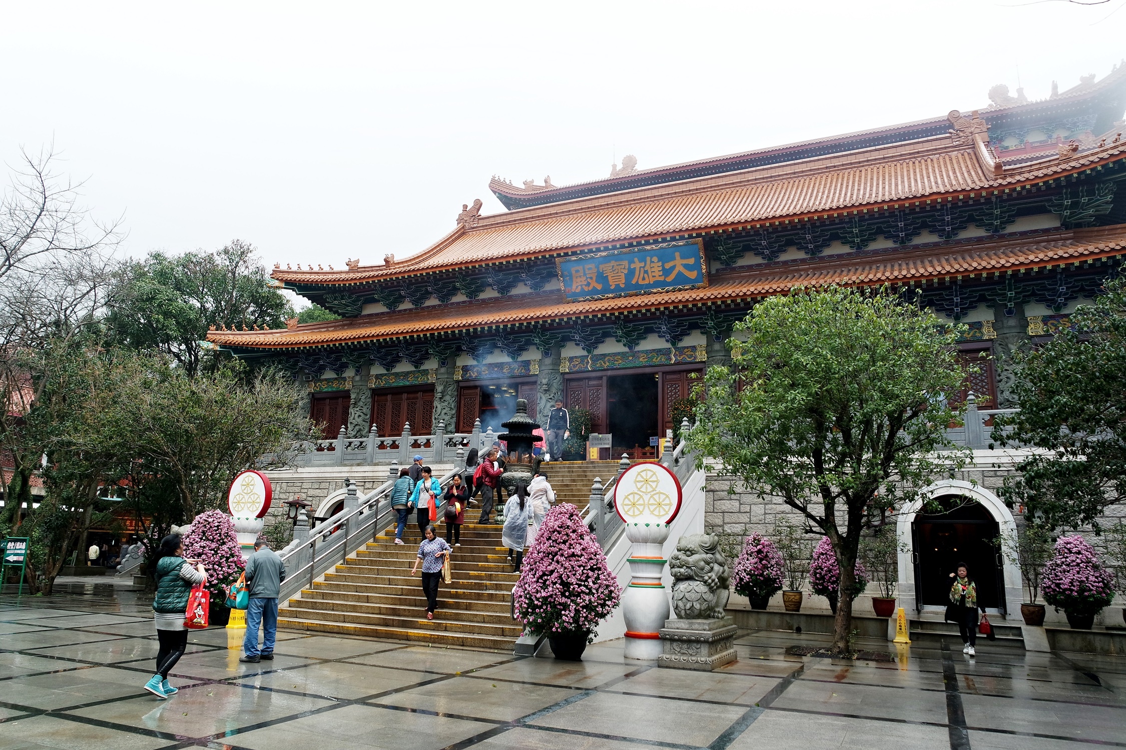 The Big Buddha and Po Lin Monastery