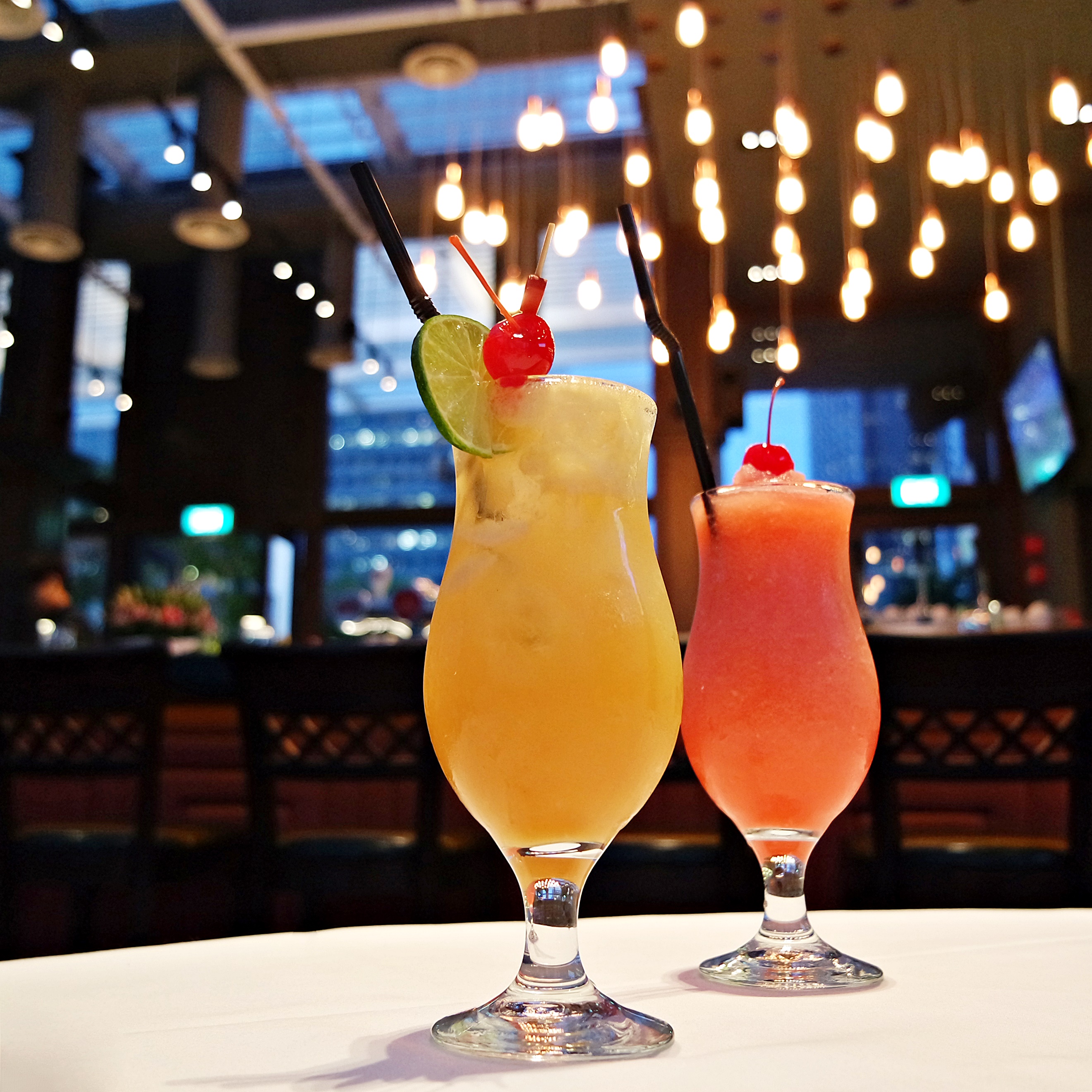 Pineapple Punch and Cherry Peach Cooler