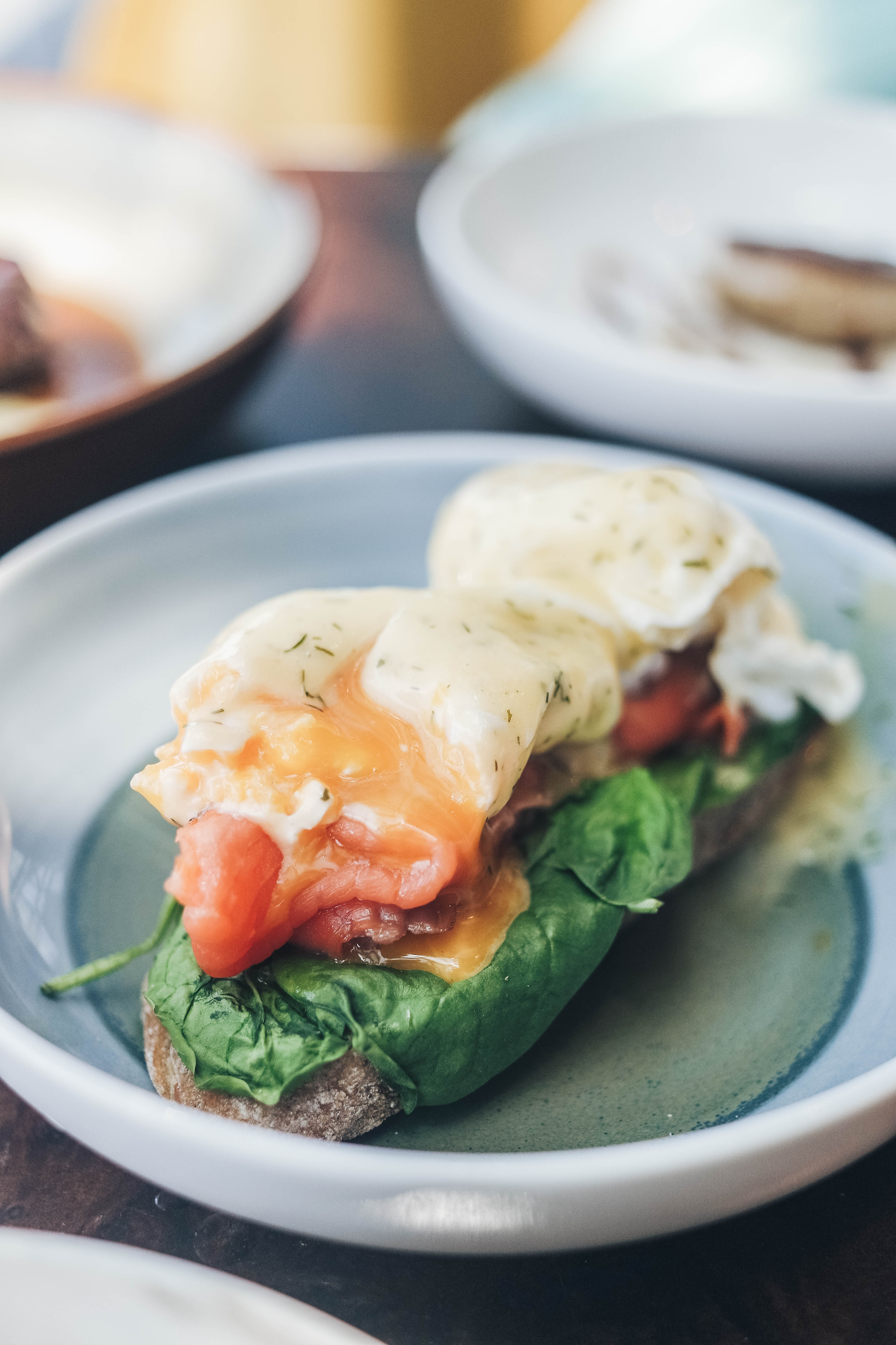 Egg Salmon Florentine - Monti