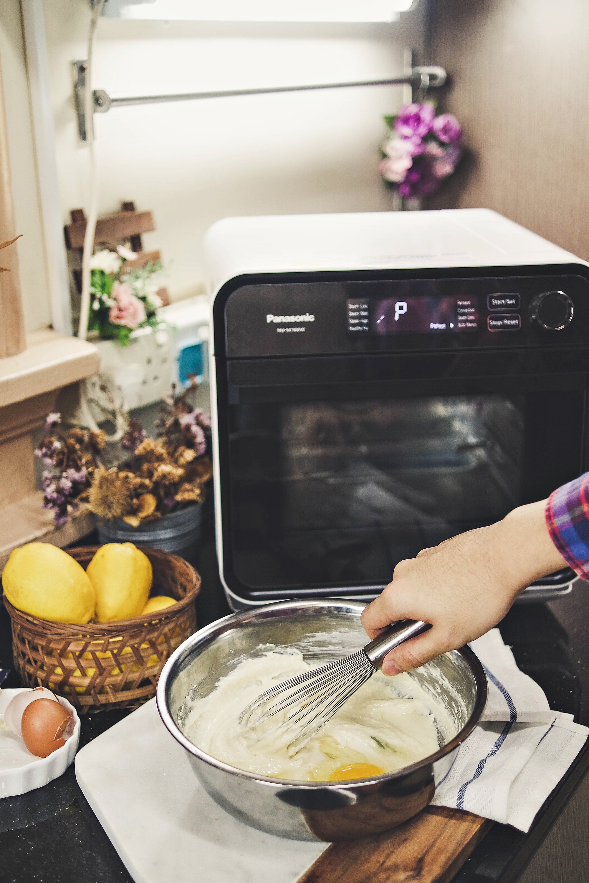 Honey Blueberry Cheesecake - Panasonic Cubie Oven