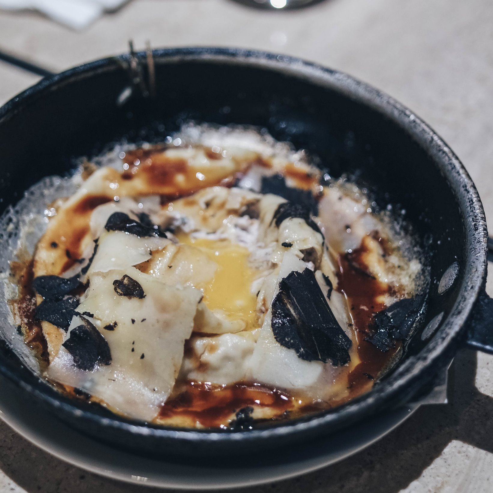 Ravioli Alla Fornarina Con Tartufo Nero