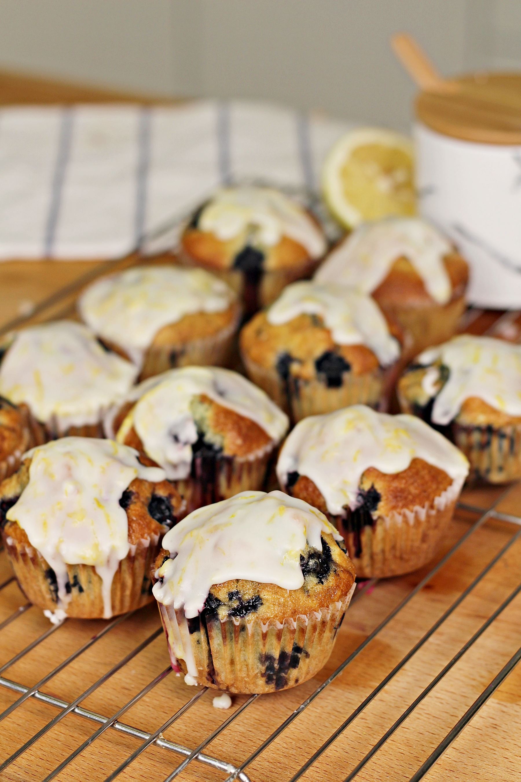 Lemon Blueberry Muffins