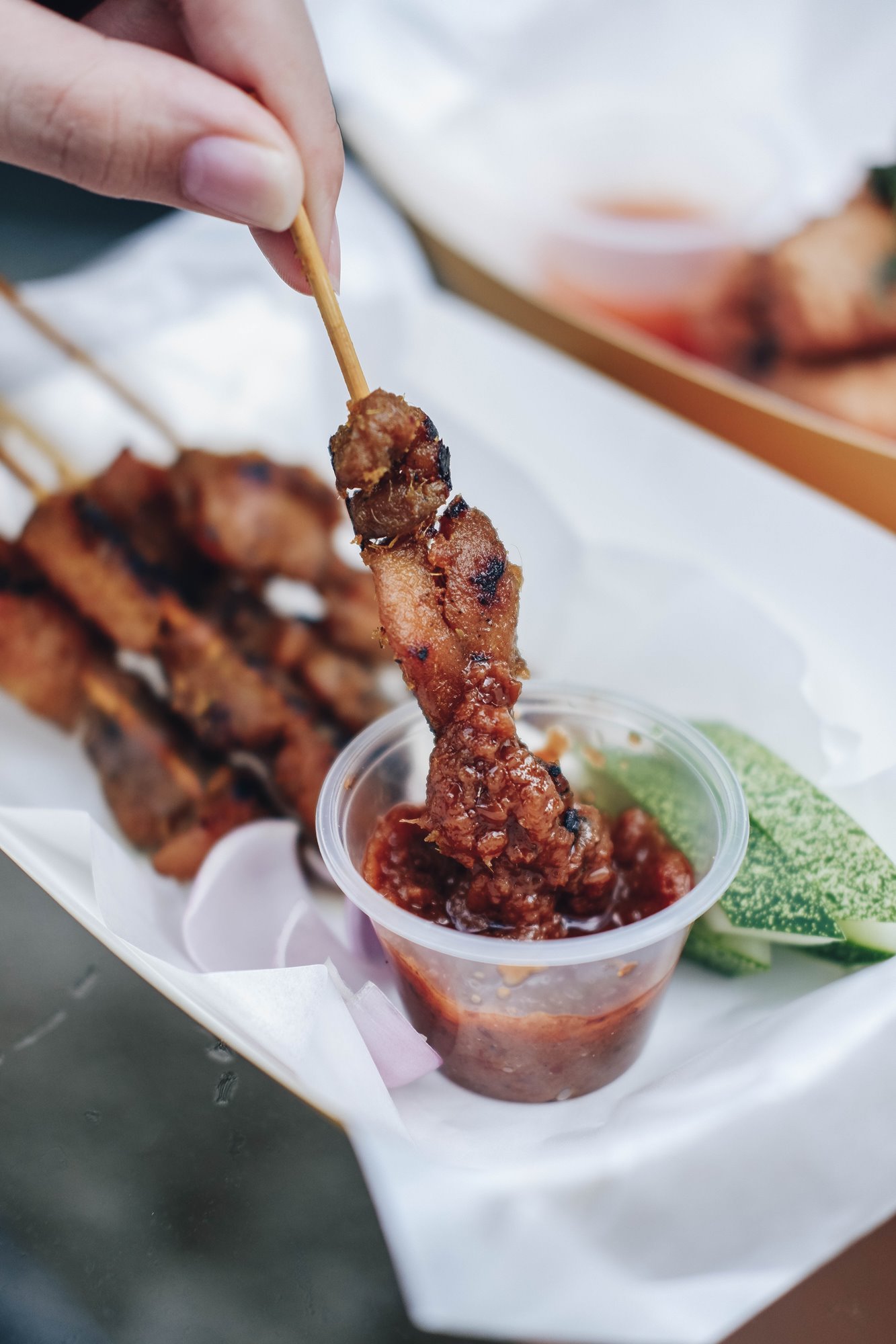 Chick On Stick - Bugis Café - Outdoor Beers and Delights @ Studio M Hotel Singapore