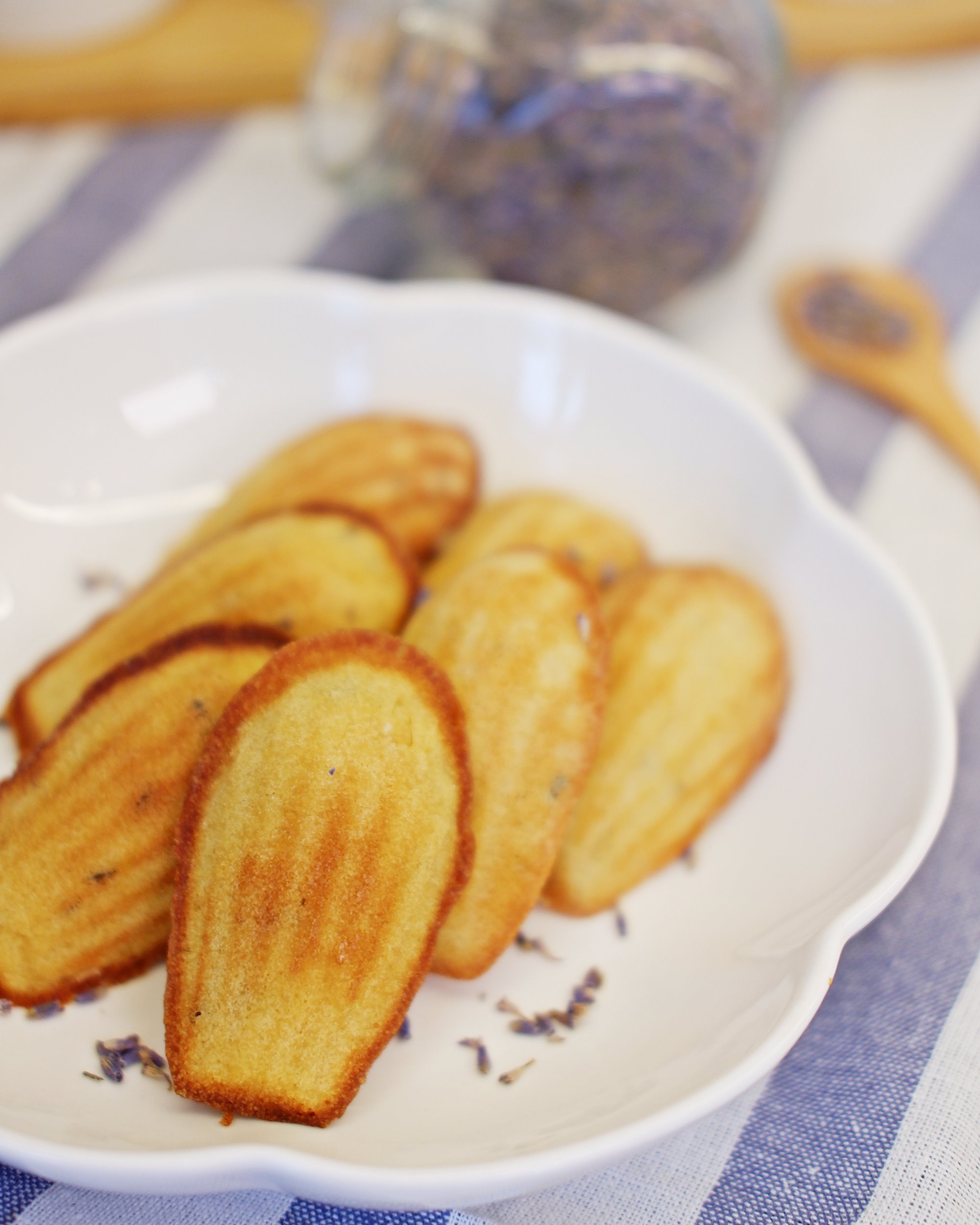Lavender Madeleines with Panasonic Cubie Oven