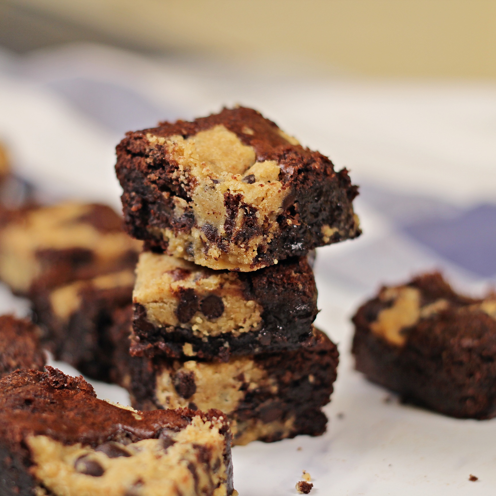 Chocolate Chip Cookie Brownie TheZongHan