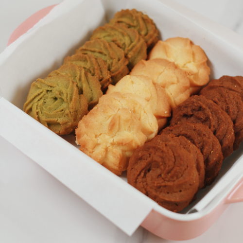 Matcha And Mocha Butter Cookies Chinese New Year Thezonghan