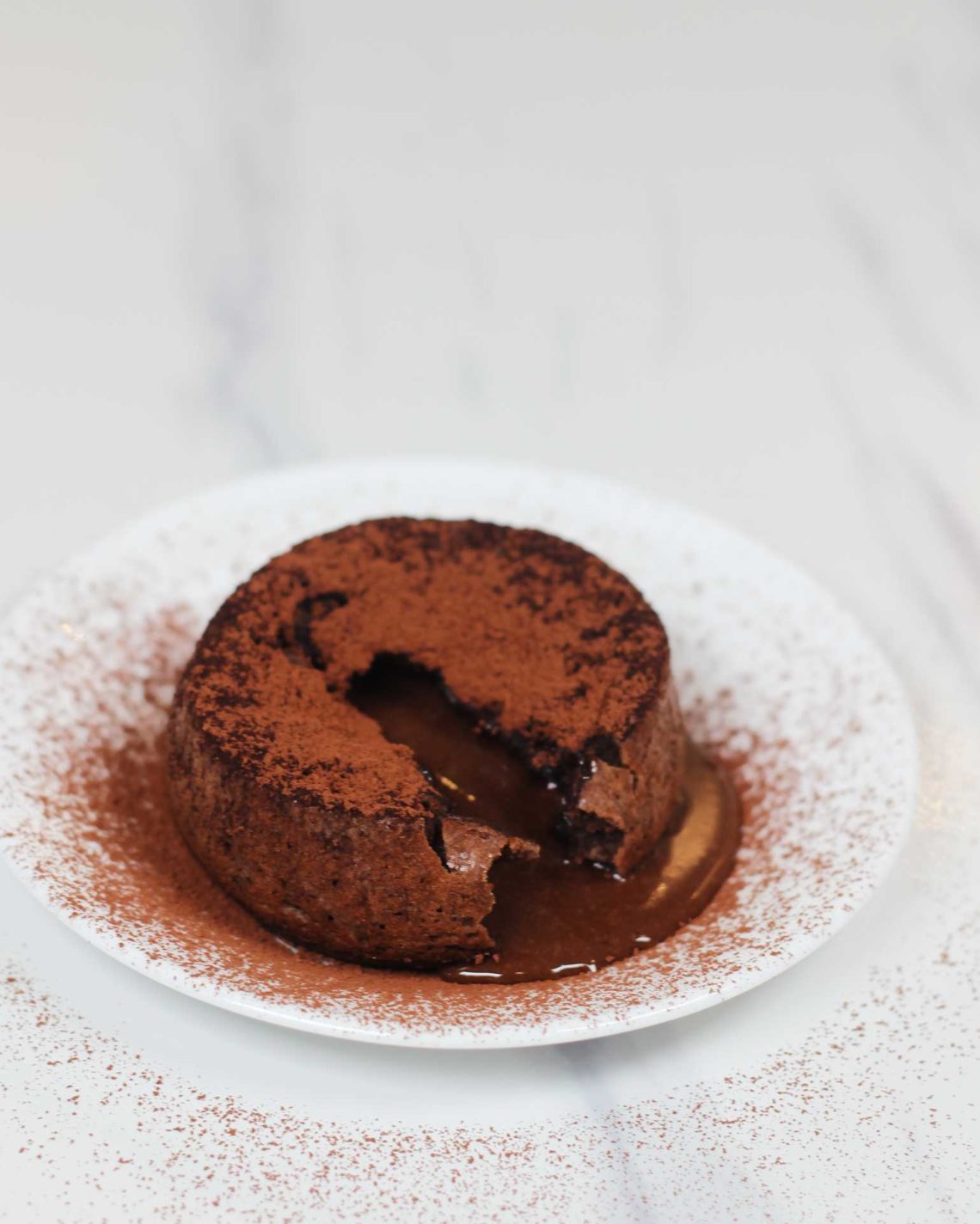 Air Fryer Milo Lava Cake