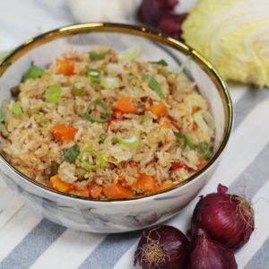 Healthy One-Pot Mixed-Grain ‘Fried’ Rice - 4 Simple Rice Cooker Recipes with Tefal Xpress IH Rice Cooker