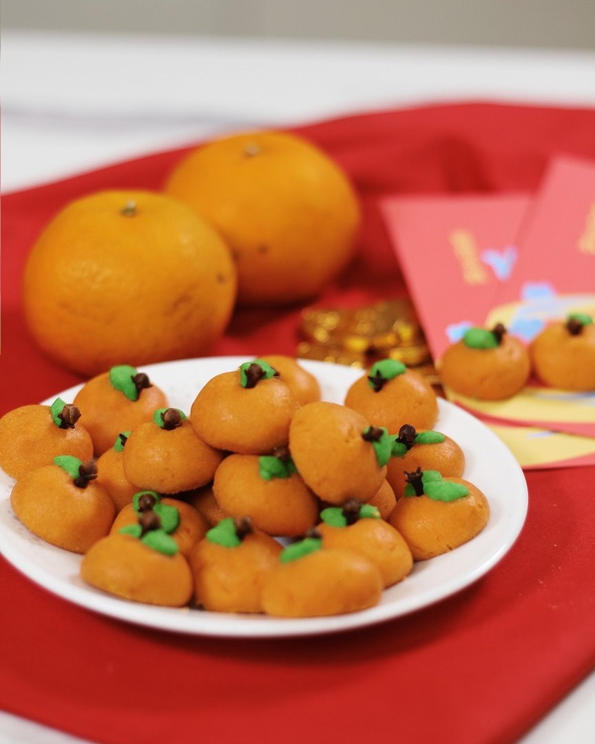 Mandarin Orange Cookies Recipe with Rowenta Gourmet Pro Oven | TheZongHan