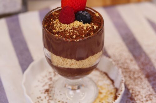 5-Minutes Healthy Chocolate Tofu Mousse