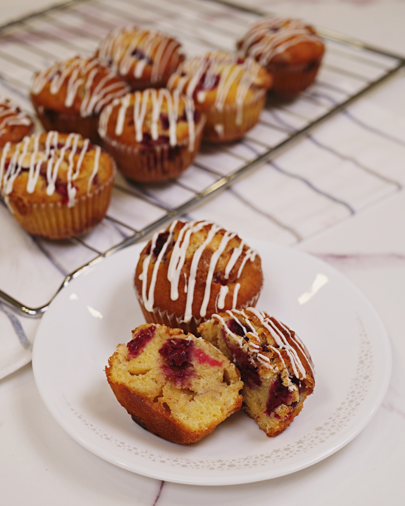 Raspberry White Chocolate Muffins Recipe